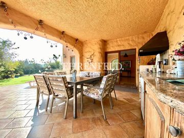 Jardín del Mar. Casa mediterránea mexicano de  498 m2 .