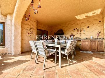 Jardín del Mar. Casa mediterránea mexicano de  498 m2 .