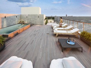 2 ambientes al contrafrente con balcón terraza