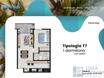 Departamento 2 dormitorios a estrenar con balcon