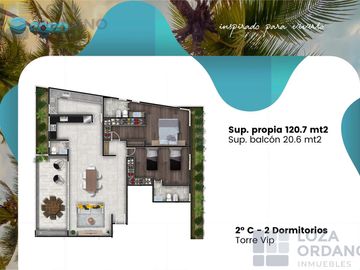 Departamento 2 dormitorios a estrenar con balcon