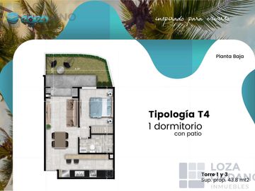 Departamento 2 dormitorios a estrenar con balcon