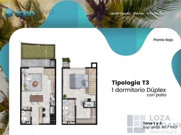 Departamento 2 dormitorios a estrenar con balcon