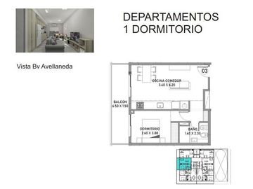Departamento en Echesortu