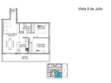 Departamento en Echesortu
