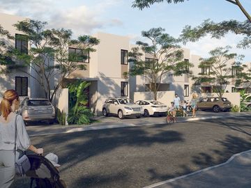 CASA EN VENTA EN PRIVADA MERIDA CONKAL CON PARQUES DE AMENIDADES