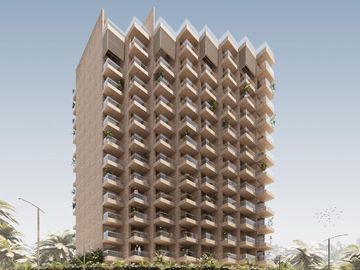 DEPARTAMENTO DE 2 RECÁMARAS Y TERRAZA CON VISTA A LA LAGUNA. CANCÚN. PREVENTA.