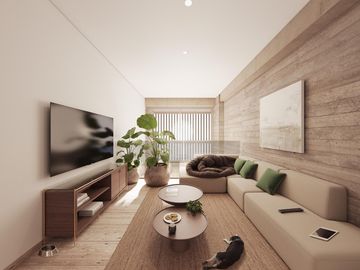 DEPARTAMENTO DE 2 RECÁMARAS Y TERRAZA CON VISTA A LA LAGUNA. CANCÚN. PREVENTA.