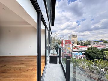 ESTRENA DEPARTAMENTO TIPO ESTUDIO EN INSURGENTES CON BALCON AMUEBLADO