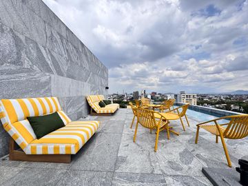 ESTRENA DEPARTAMENTO TIPO ESTUDIO EN INSURGENTES CON BALCON AMUEBLADO