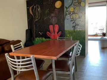 Monoambiente al frente con balcón aterrazado e increíble vista abierta
