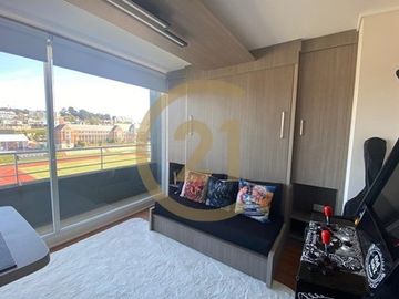 Venta de moderno departamento estudio en Concón