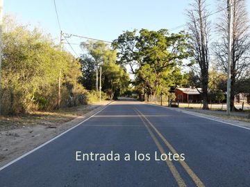 Terrenos en Venta, Escritura, Fibra Óptica y Servicios, Camino a la Boca del Río, Traslasierra