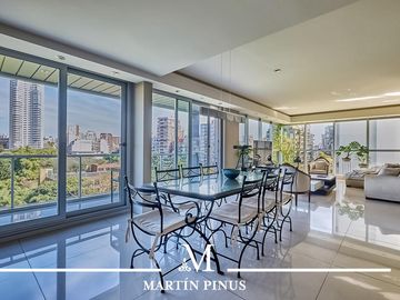 Hermoso depto - 3 amb - 131 m2 - Piso alto - Vista abierta - Full Amenities - PALERMO CHICO