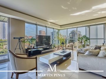 Hermoso depto - 3 amb - 131 m2 - Piso alto - Vista abierta - Full Amenities - PALERMO CHICO