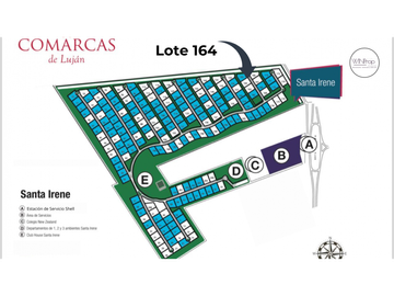 LOTE EN VENTA CLUB CAMPO SANTA IRENE COMARCAS LUJN