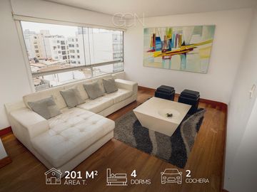 Triplex en Miraflores ALQUILER