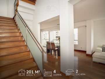 Triplex en Miraflores ALQUILER