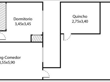 Departamento en  venta