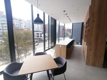 República de El Salvador, Suite en Venta, 49m2, 1 Habitación