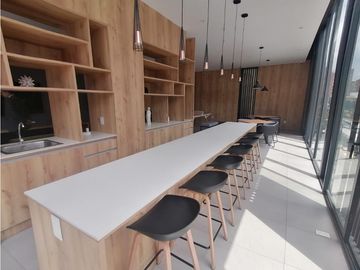 República de El Salvador, Suite en Venta, 49m2, 1 Habitación