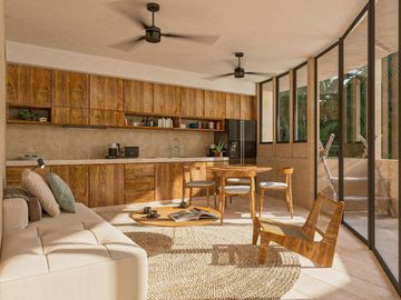 HERMOSO DEPARTAMENTO EN PLAYA  De 2 RECAMARA EN VENTA MERIDA YUCATAN PROGRESO