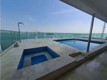 Apartamento castillogrande frente a la bahia
