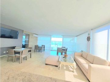 Apartamento castillogrande frente a la bahia