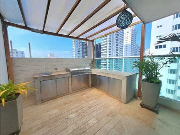 Apartamento castillogrande frente a la bahia