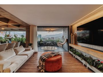 apartamento para renta amoblada poblado/lalinde