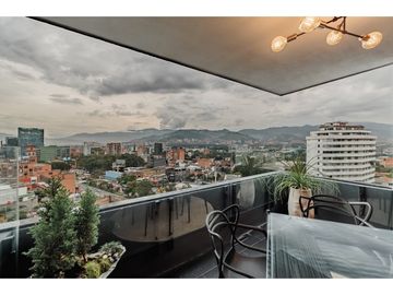 apartamento para renta amoblada poblado/lalinde
