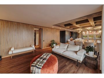 apartamento para renta amoblada poblado/lalinde