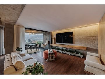 apartamento para renta amoblada poblado/lalinde