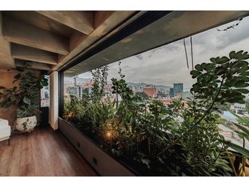 apartamento para renta amoblada poblado/lalinde