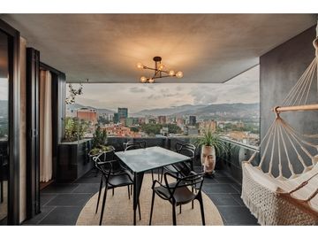 apartamento para renta amoblada poblado/lalinde