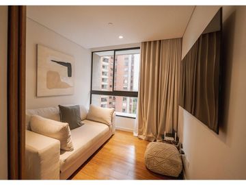 apartamento para renta amoblado poblado/ santa maria de los angeles