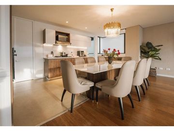 apartamento para renta amoblado poblado/ santa maria de los angeles