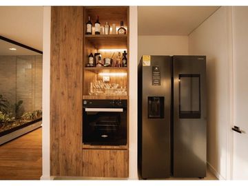 apartamento para renta amoblado poblado/ santa maria de los angeles