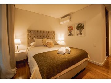 apartamento para renta amoblado poblado/ santa maria de los angeles