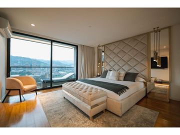 apartamento para renta amoblado poblado/ santa maria de los angeles
