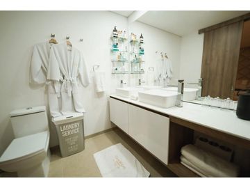 apartamento para renta amoblado poblado/ santa maria de los angeles