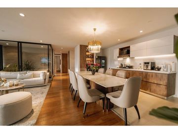 apartamento para renta amoblado poblado/ santa maria de los angeles