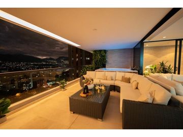 apartamento para renta amoblado poblado/ santa maria de los angeles