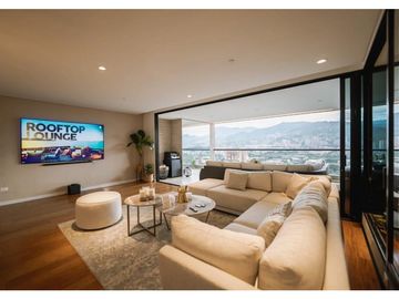 apartamento para renta amoblado poblado/ santa maria de los angeles