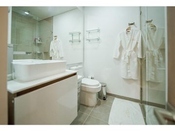 apartamento para renta amoblado poblado/ santa maria de los angeles
