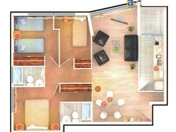 Departamento en Venta en Edificio Reconquista piso 10 - Centro Iquique
