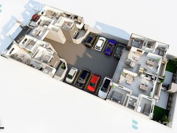 Departamento 3amb con parrilla y espacio vehicular