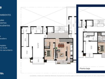 Venta departamento 3 ambientes en San Isidro muy luminoso