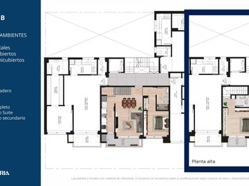 Venta departamento 3 ambientes en San Isidro muy luminoso