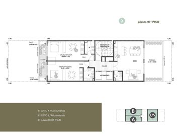 VENTA | Departamento 1 dorm | En Nueva Córdoba | MAPA 06